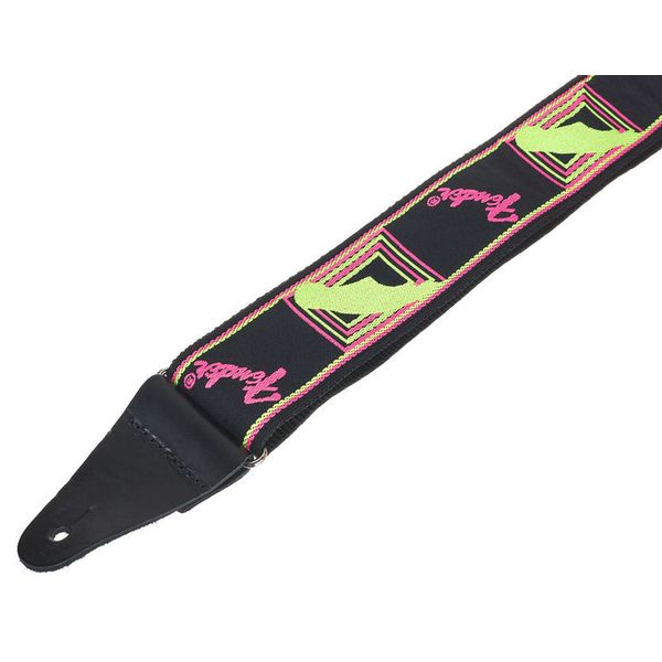 Fender Neon Strap Yellow/Pink