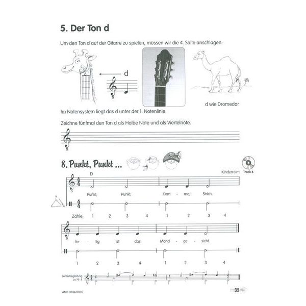 Acoustic Music Books Moro und Lilli