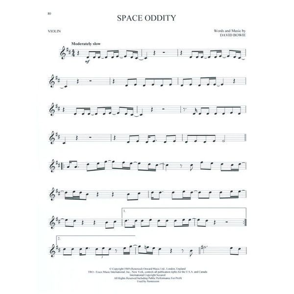 Hal Leonard Greatest Songs Of Rock Violin