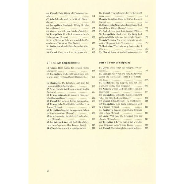 Brenreiter Bach Weihnachts-Oratorium