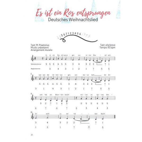 Claudia Gro Steel Tongue Drum Weihnacht