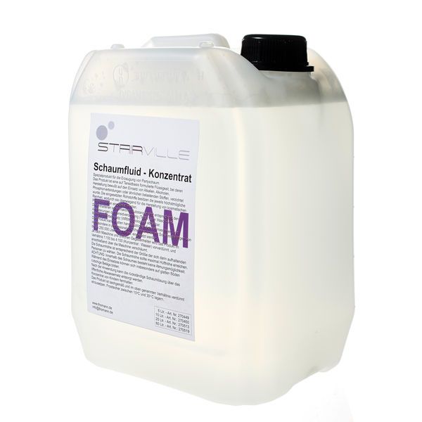 Stairville Foam/Snow Fluid Concent 5l