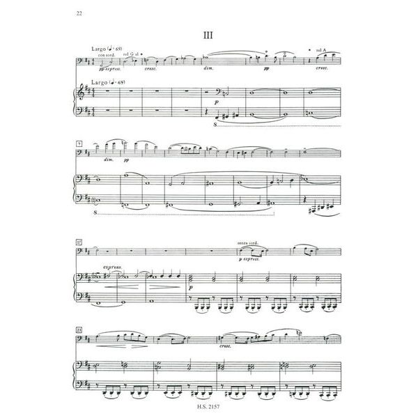 Sikorski Musikverlage Schostakowitsch Cellosonate