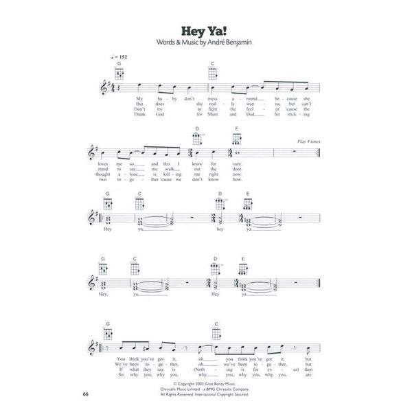 Hal Leonard 101 Hits For Ukulele