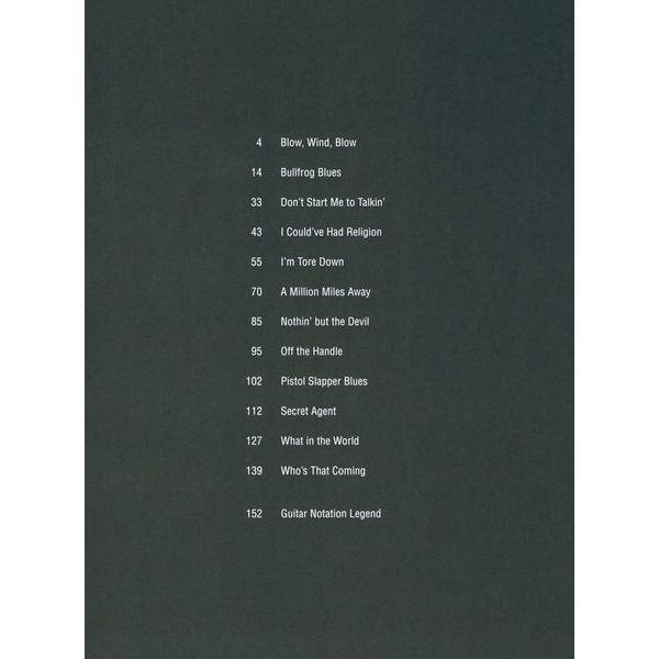 Hal Leonard Selections From Rory Gallagher