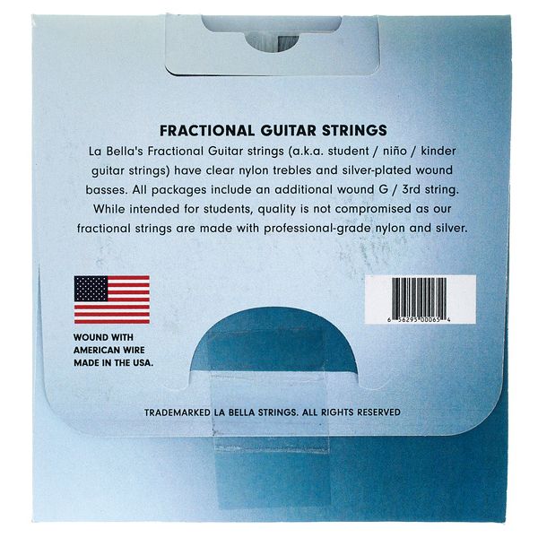 La Bella FG178 7/8 Guitar Nylon