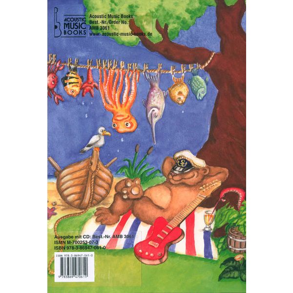 Acoustic Music Books Moro und Lilli 2 + CD