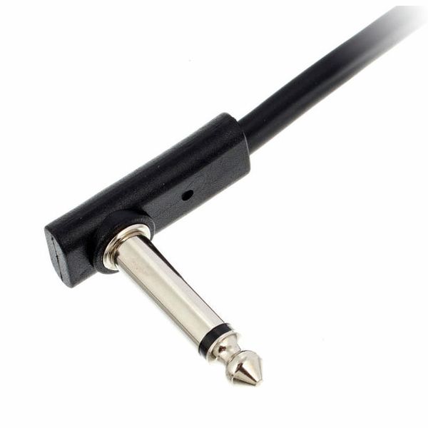 Rockboard Flat Patch Cable Black 20 cm