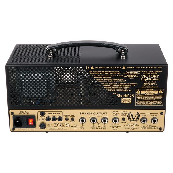 Victory Amplifiers Sheriff 25 Lunch Box Head