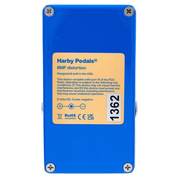 Harby Pedals HBMF BMF Distortion/Fuzz