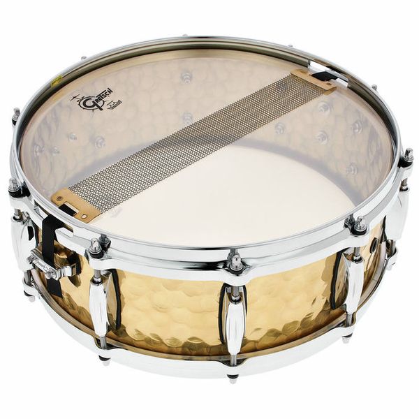 Gretsch Drums 14"x5" Hammered Brass Snare