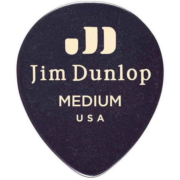 Dunlop Celluloid Teardrop Med. BK