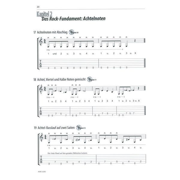 Acoustic Music Books Let's Rock E-Gitarrenschule