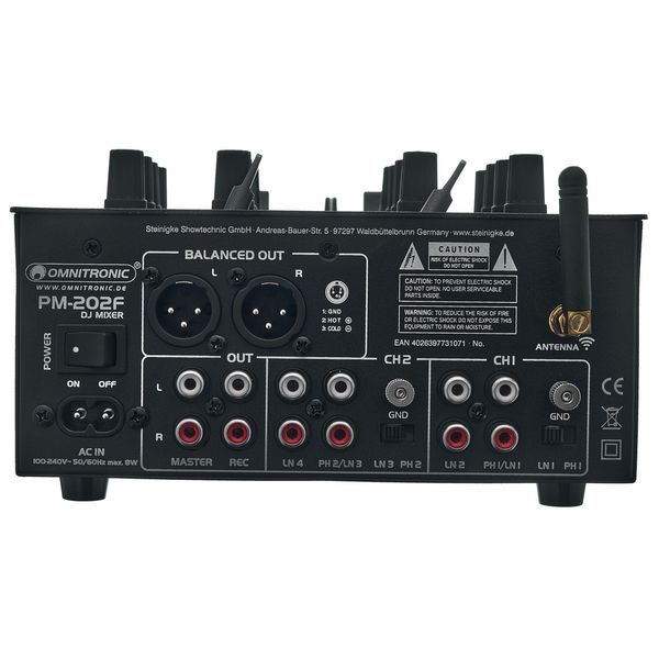 Omnitronic PM-202F
