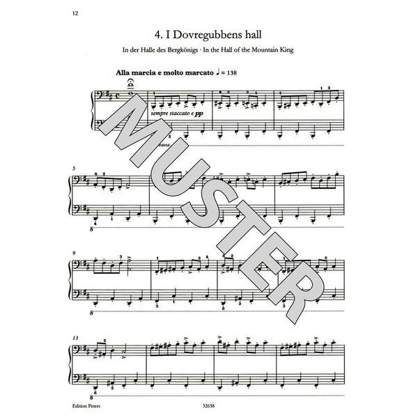 Edition Peters Grieg Peer-Gynt-Suite 1