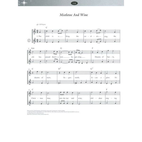 Schott Weihnachtslieder Blockflöte