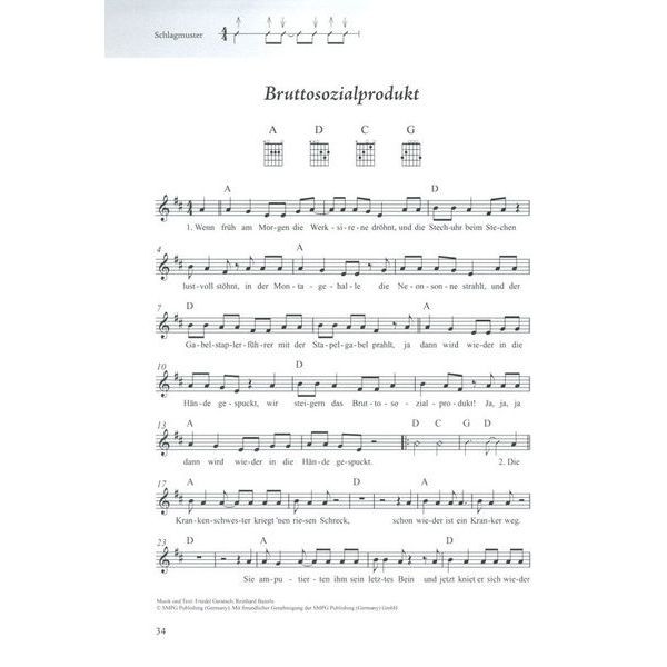 Schott Schlagerbuch Alt und Jung Git