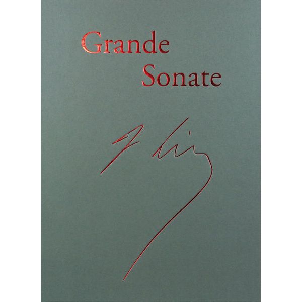 Henle Verlag Liszt Klaviersonate Faksimile