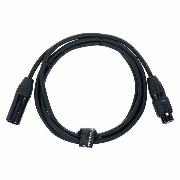 Stairville PDC5BK IP65 DMX Cable 2m 5pin