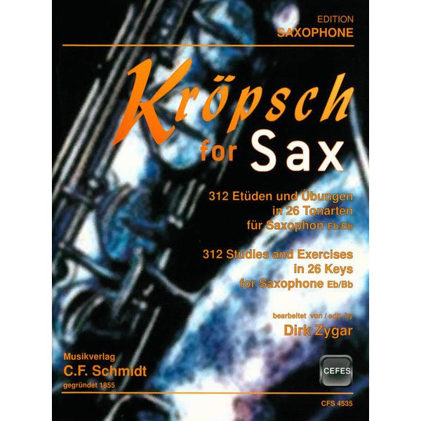 C.F. Schmidt Musikverlag Kröpsch For Sax