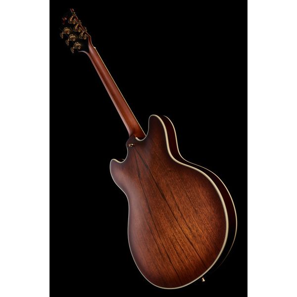 DAngelico Deluxe DC Satin Brown Burst