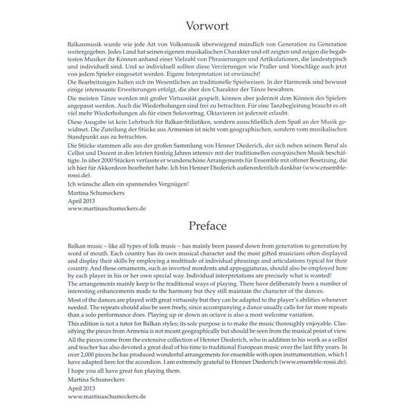 Holzschuh Verlag Balkanmusik