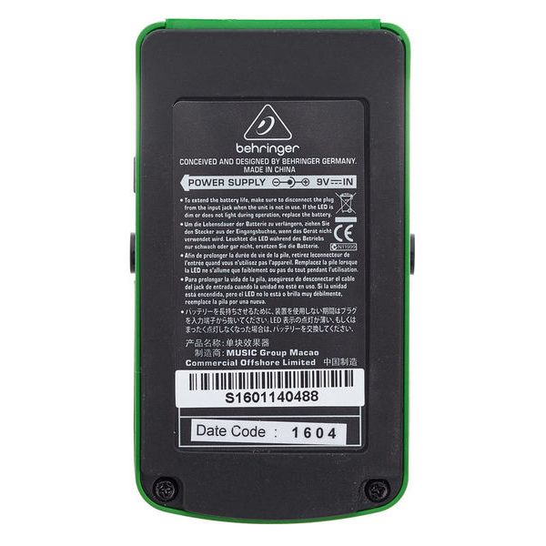 Behringer TO800 Vintage Tube Overdrive