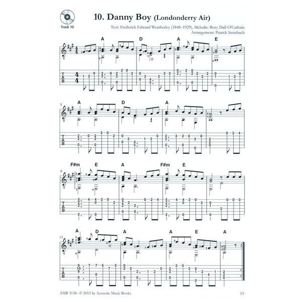 Acoustic Music Books Irish Guitar Tunes