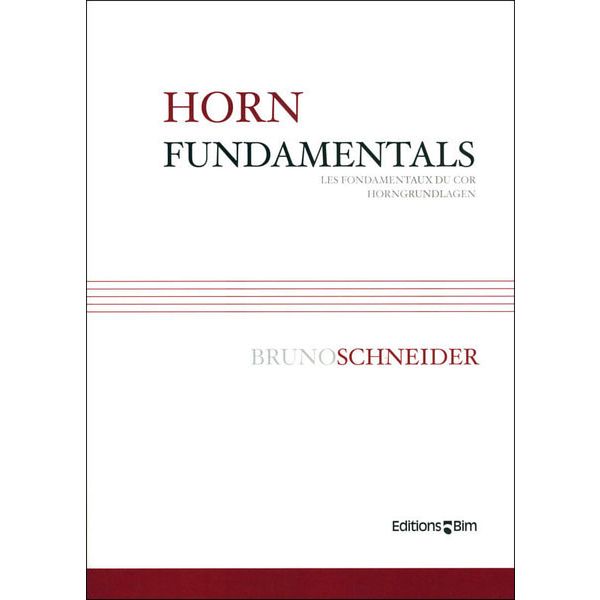 Editions Bim Horn Fundamentals