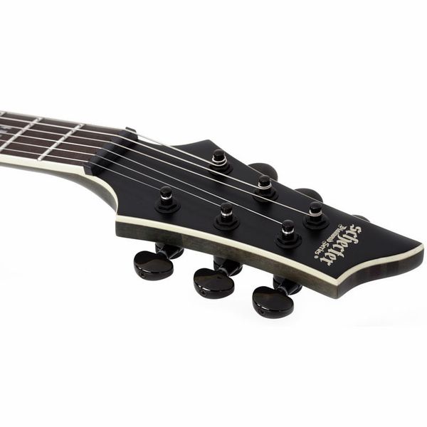 Schecter C-1 SLS Evil Twin Satin Black