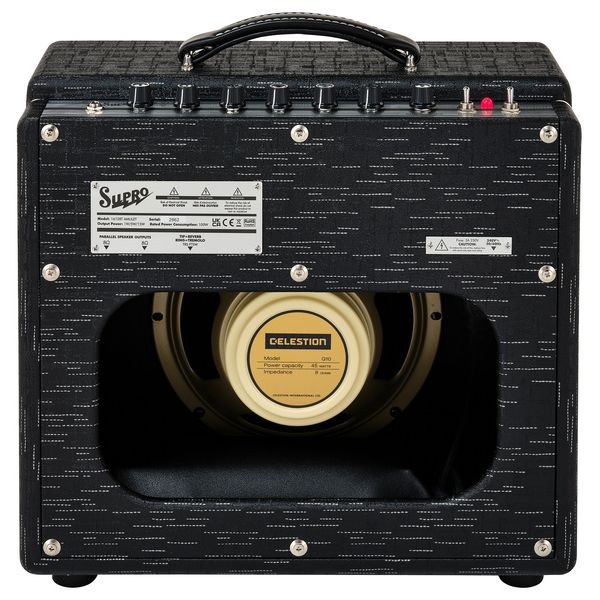 Supro Amulet 1x10 Black on Black