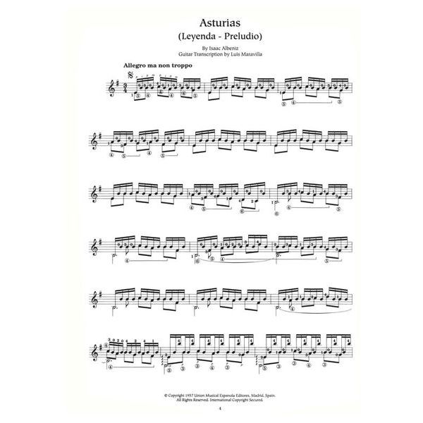 Music Sales Albéniz Guitar Music 2
