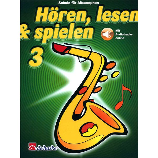 De Haske Hören Lesen Schule 3 Alto Sax