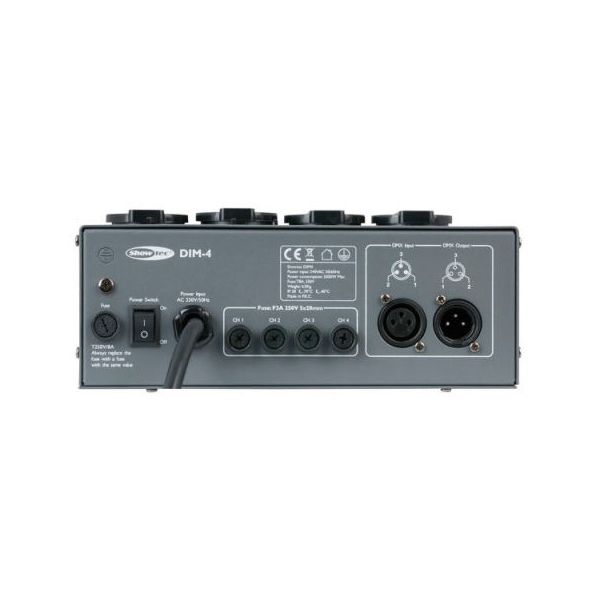 Showtec DIM-4 4-Ch. Dimmer/Switcher