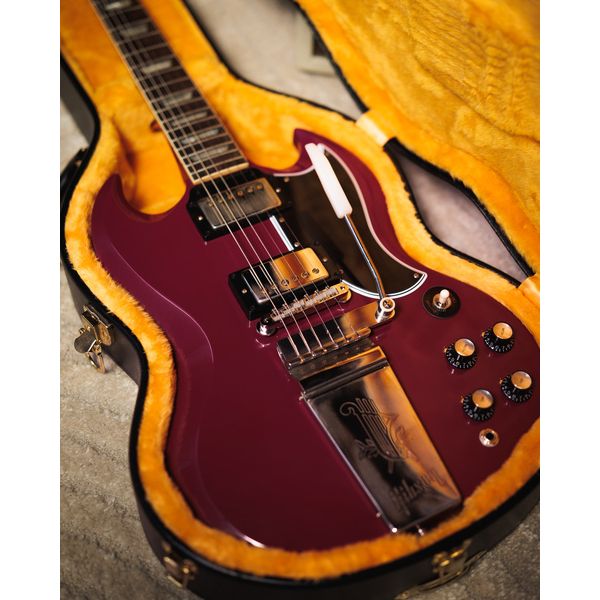 Gibson 64 SG Std Maestro Metalic Plum