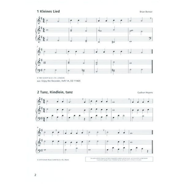 Schott Spiel Spa Spielbuch Sopran 1