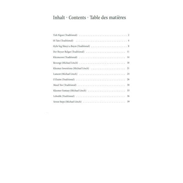 Universal Edition Klezmer Saxophone Duets