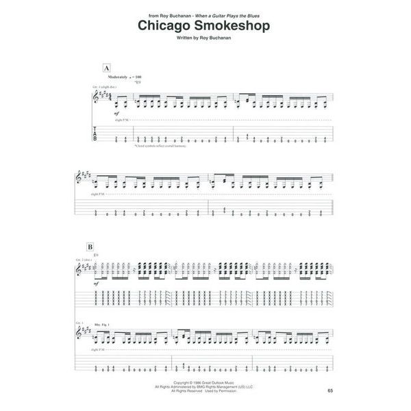 Hal Leonard Blues-Rock Guitar Bible