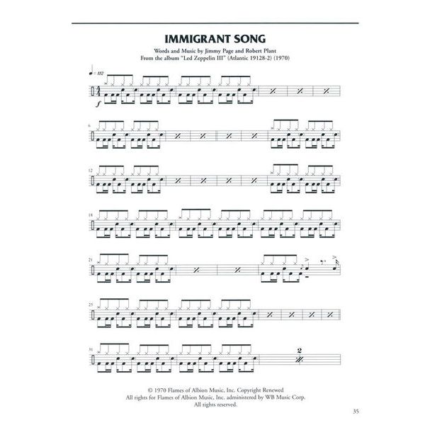 Alfred Music Publishing Drum Techniques Led Zeppelin