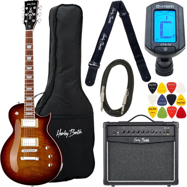 Harley Benton SC-Custom III Desert Bu Set