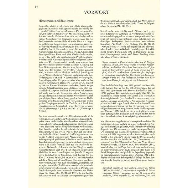 Wiener Urtext Edition Bartok Mikrokosmos 1