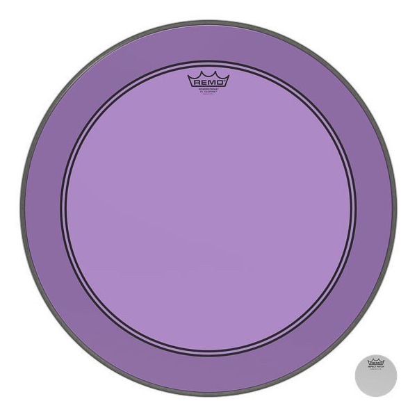 Remo 22" P3 Colortone Batter Purple