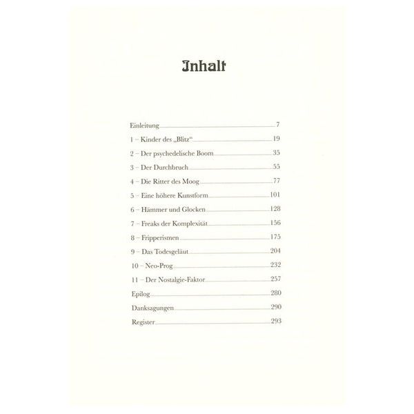 Hannibal Verlag Progressive Rock