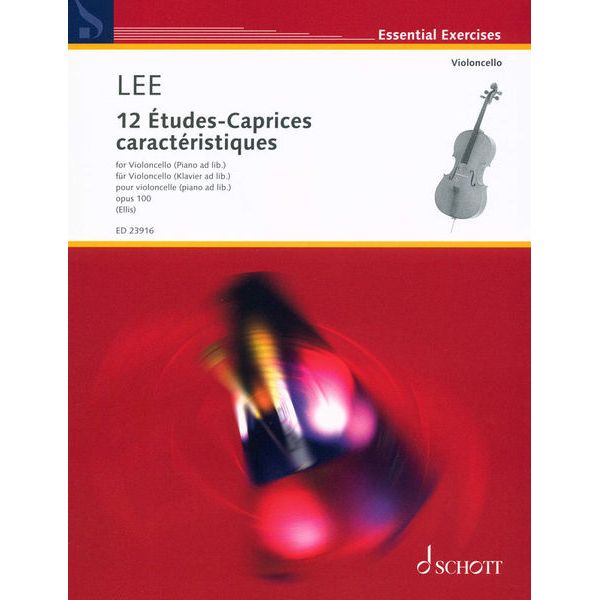 Schott Lee 12 Etudes-Caprices