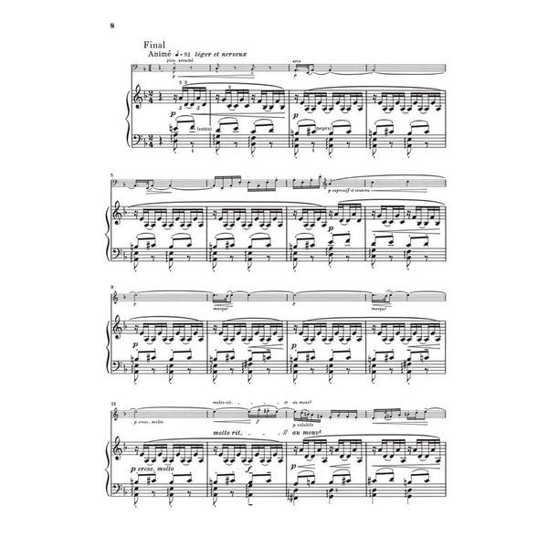 Henle Verlag Debussy Cellosonate d-moll