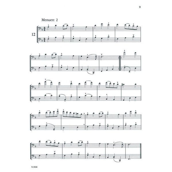 Heinrichshofen Verlag Hndel Duette Cello