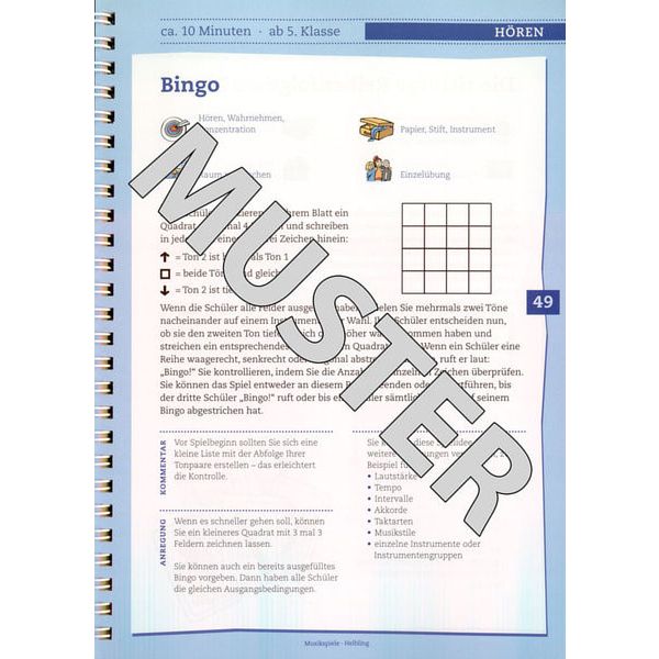 Helbling Verlag Musikspiele 1