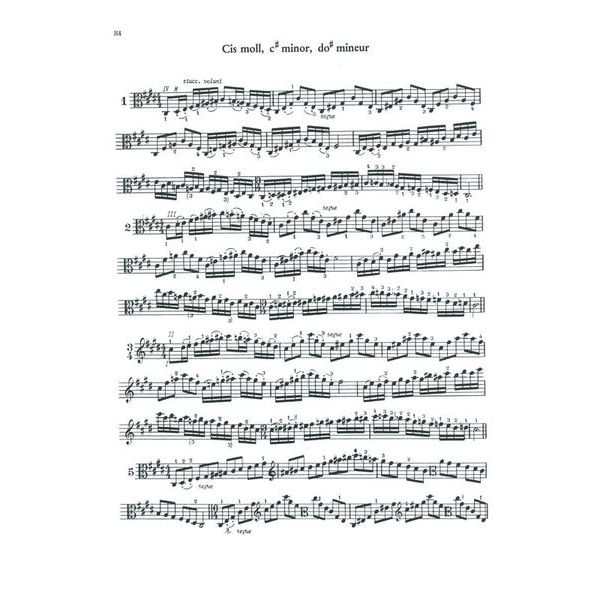 Ries und Erler Musikverlag Das Skalensystem for Viola