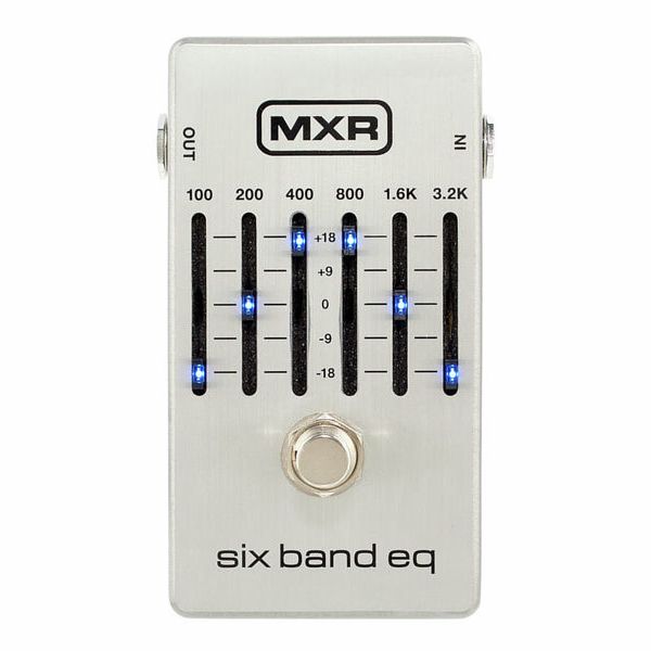MXR 6 Band Equalizer Silver