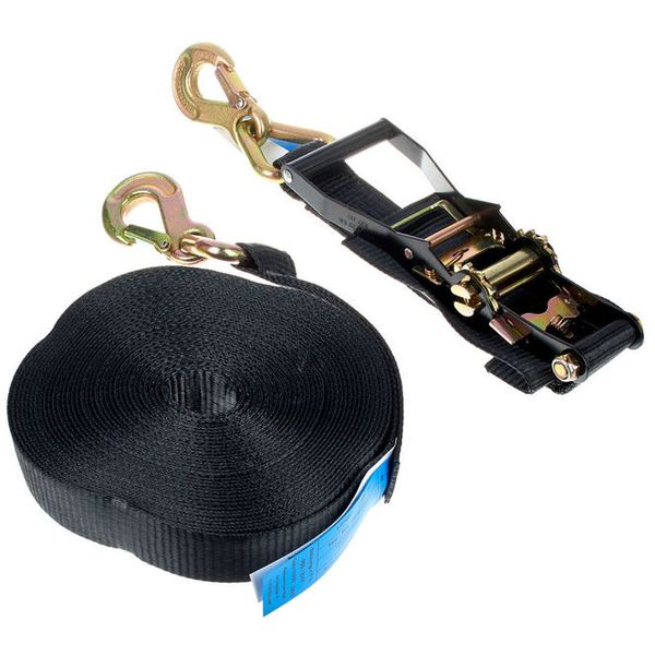 Stairville Ratchet Hook Strap 50mm x16m T